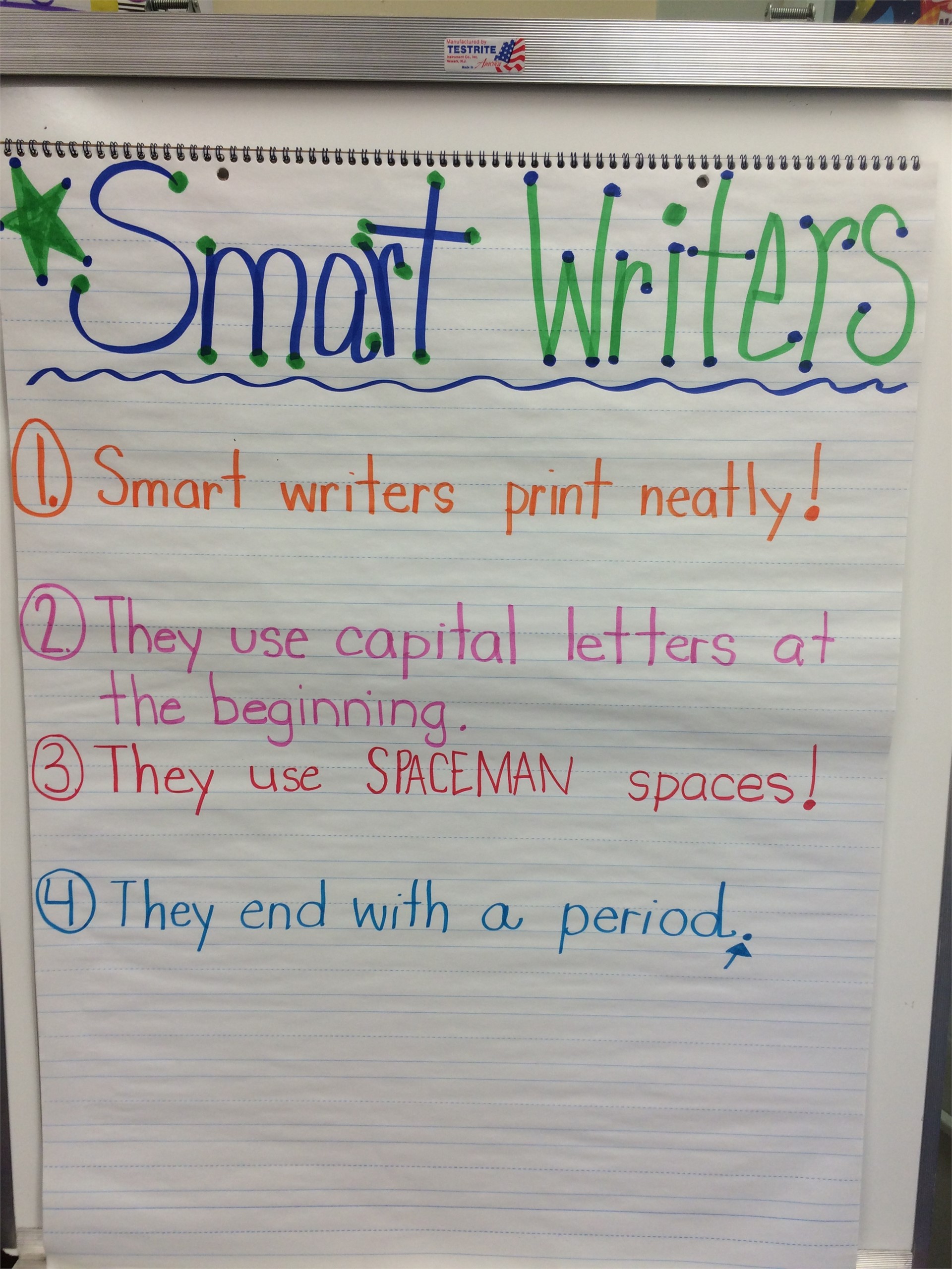 Smart Writer Chart