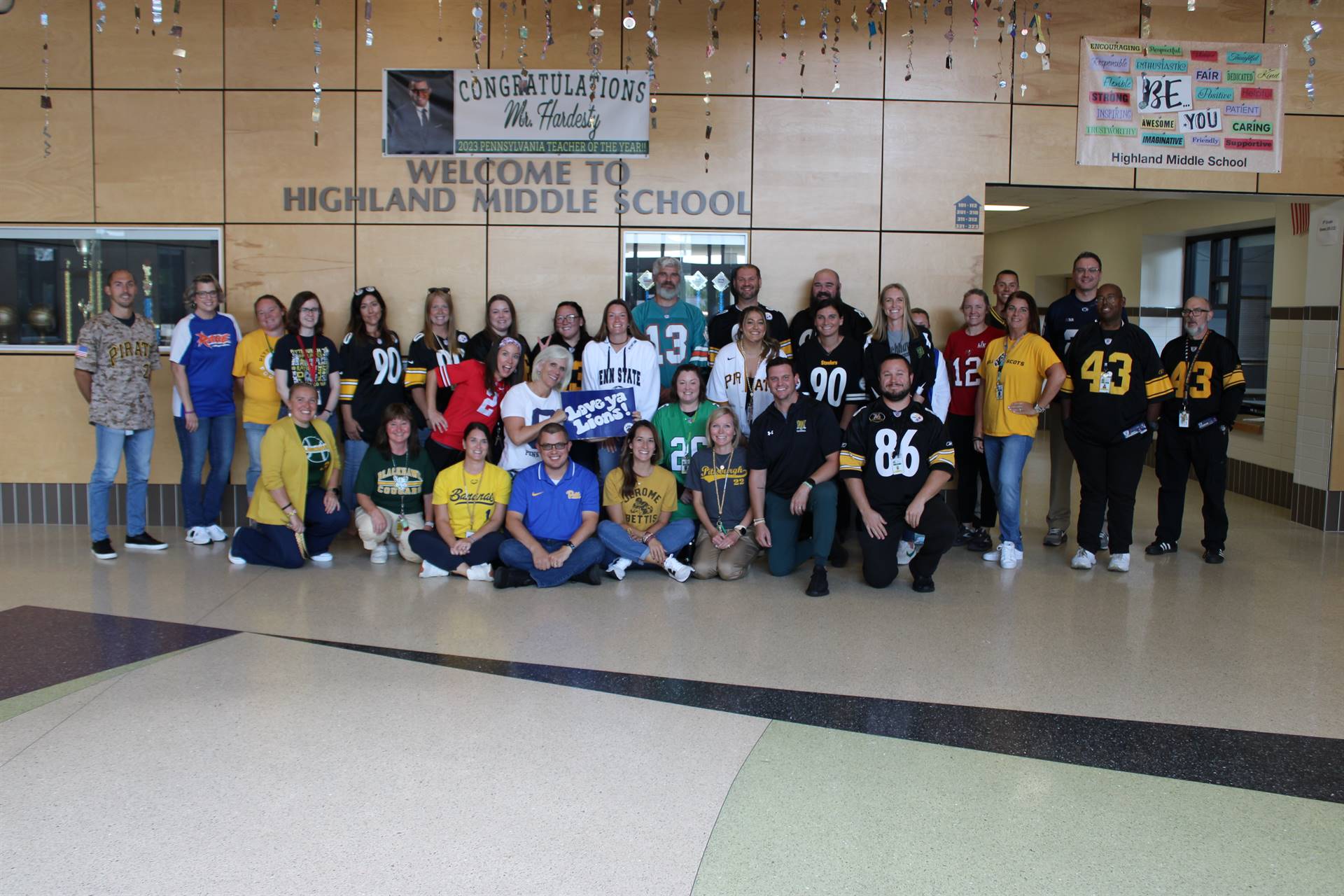 HMS staff
